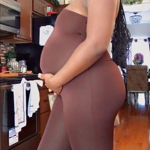 Brown jumpsuit